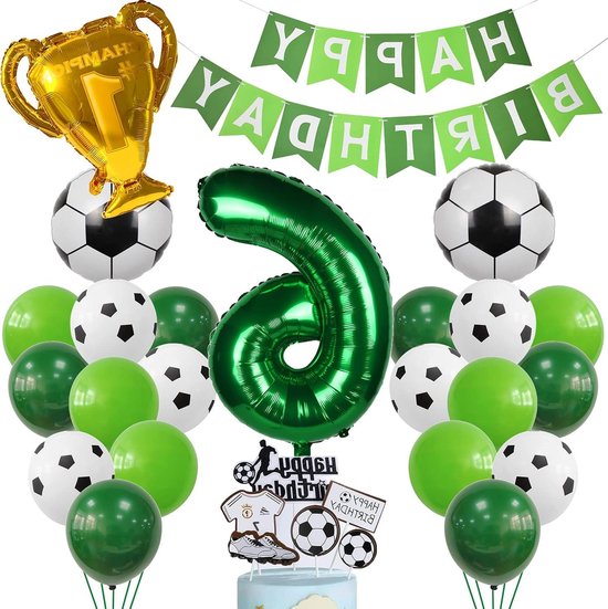 Ballon De Football 8 Ans Anniversaire, 8 Ans Decoration Anniversaire