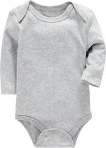 Baby romper Kleding Maat maanden Blauw Grijs Lange