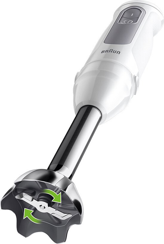 Braun MultiQuick 5 MQ50.220M - Staafmixer - Geschikt voor babyhapjes - Wit van BRA — afbeelding 2