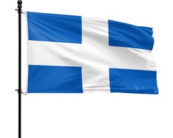 VlagDirect - Zwolle vlag - Gemeente Zwolle vlag - 90 x 150 cm.