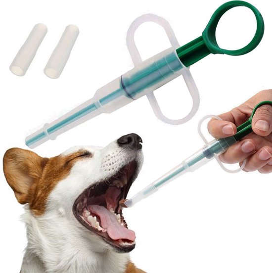 Huisdier Medicatie Spuit Tablet Pil Gun Piller Dispenser Geneeskunde Water Melk Spuit Kat Hond Puppy Voeder Kit
