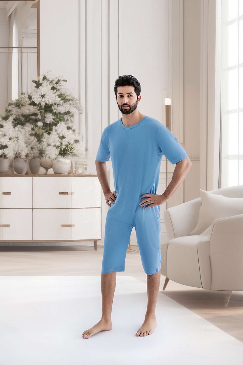 Goedkoopste Body Hansop met rugrits | Hemd | Pyjama | Korte mouwen | Plukpak | Maat M