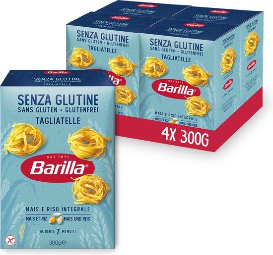 Barilla Tagliatelle - Gluten Free - 4 x 300g