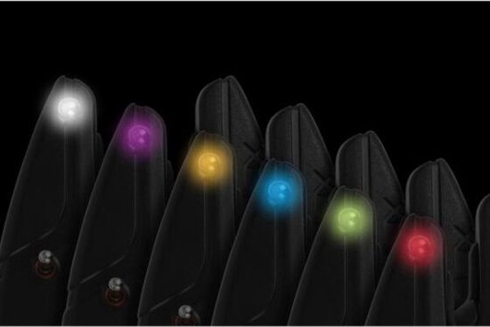 Fox - Micron MX - Beetmelderset - 4 Rod - LED kleur: Oranje Blauw Wit Paars Rood van Fox — afbeelding 5