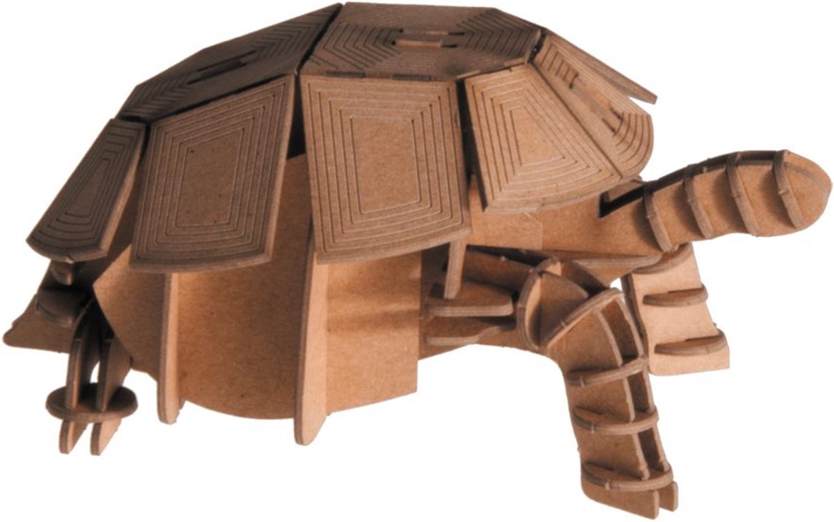 FRIDOLIN 3D Papieren Model - Schilpad.