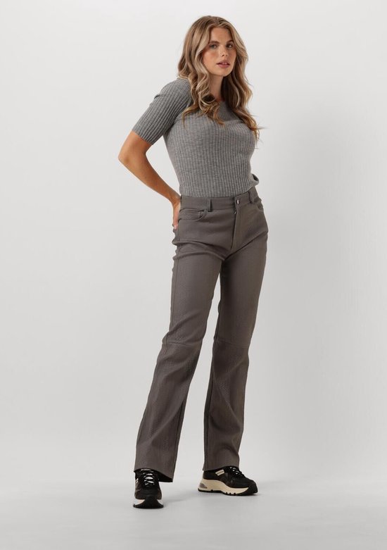 Pantalons Ibana Passima Croco Femme - Grijs - Taille 34