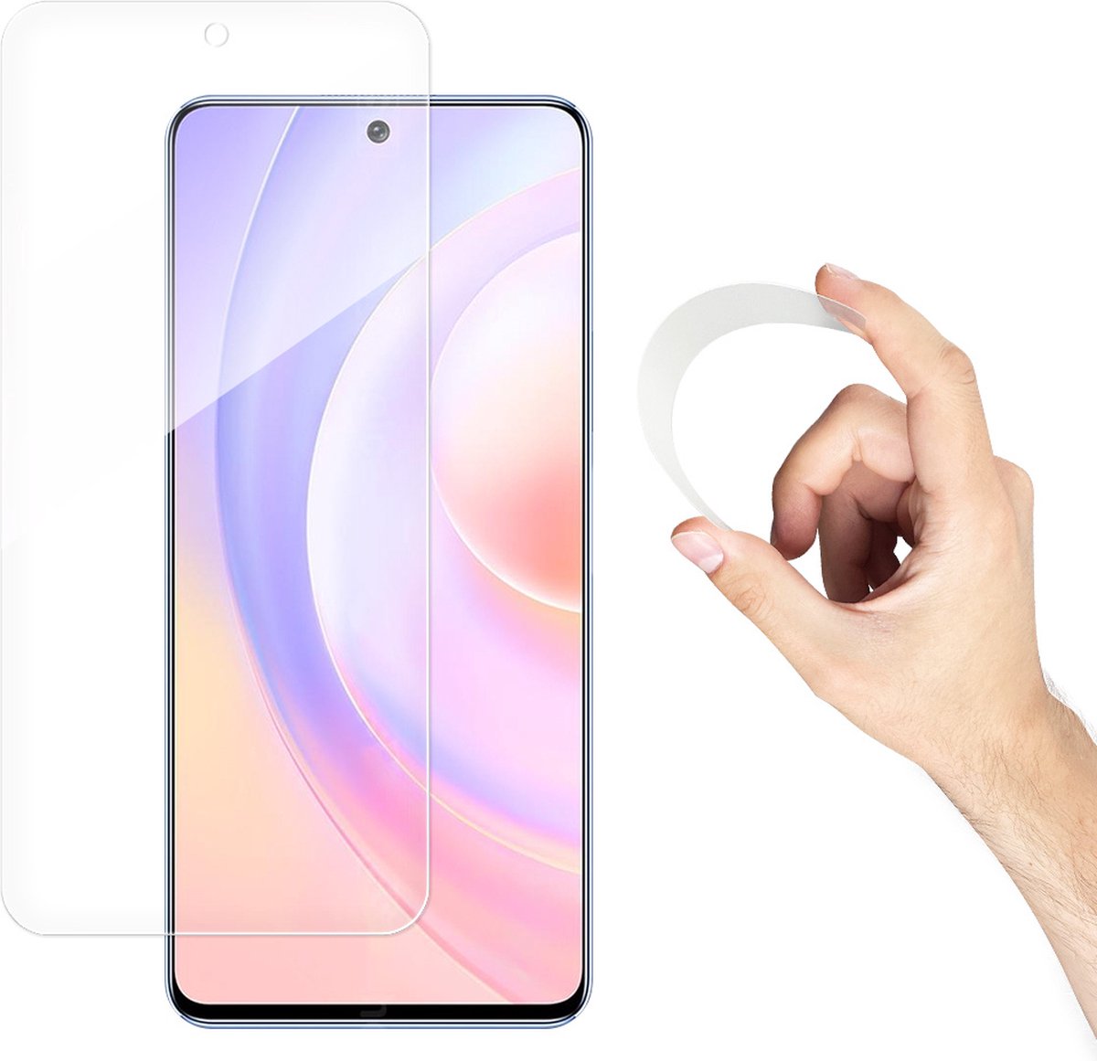 Wozinsky Nano Flexi Glasfolie Voor Honor 50 Se Flexibel Gehard Glas