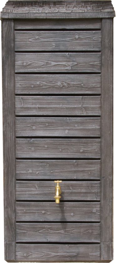 Nord Muurtank 230 liter - met spraakmakende houtlook - Regenton