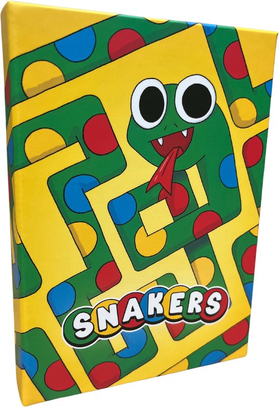 Snakers NL Versie - Brothers in Games - Familiespel - Eenvoudige spelregels - Gezelschapsspel - Slangenspel - Klein cadeautje - Kerstcadeau