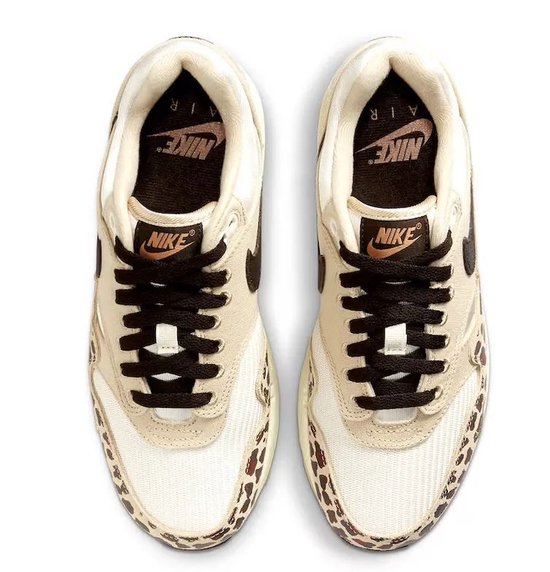 Nike Air Max 1 Leopard Print Sneakers - Maat 44 | bol
