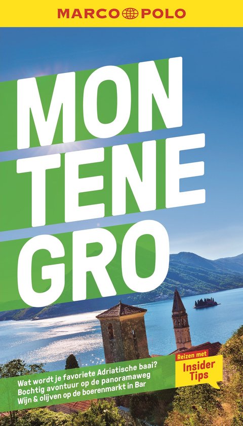 Marco Polo NL gids - Marco Polo Reisgids Montenegro - cover