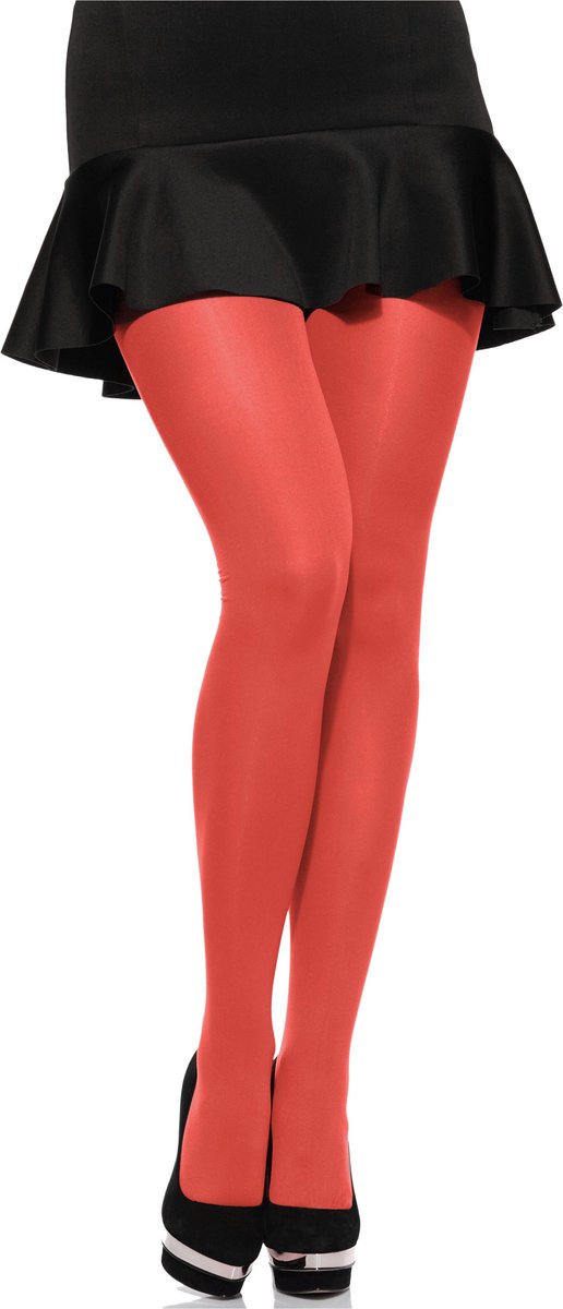 Merry Style MS-GB-162 Dames Panty - 60 DEN -Plus Size - Grote maat - Polyamide - Koraalrood - XXL