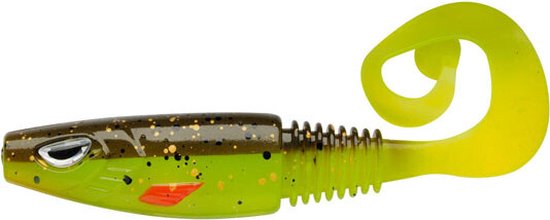 Berkley Sick Curl Shad 8 cm Marron Chartreuse 8 cm