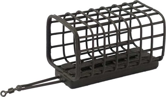 Foto: Daiwa n zon square cage feeder medium zwart medium 40g