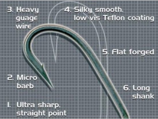 Korda Long Shank X - Maat 6 — afbeelding 5