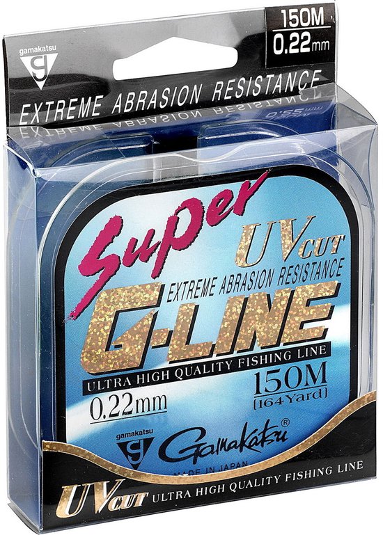Gamakatsu G-line Super - Nylon - 0.18 mm - 3 kg - 150 m van Gamakatsu — afbeelding 3
