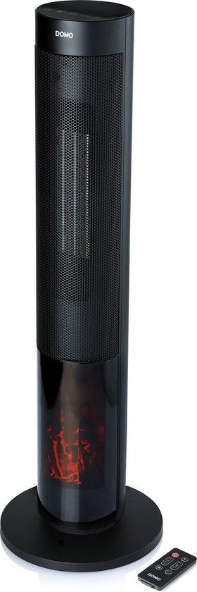 DOMO DO7345H Keramische kachel - Haardvuureffect - 2000W