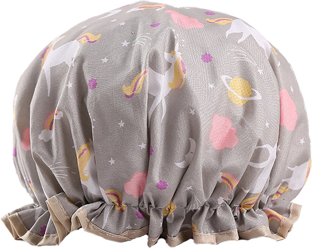 Goedkoopste Scoby - Douchemuts - Unicorn Shower Cap - Eenhoorn Douchecap - Douchekapje - Douche muts - Douche cap