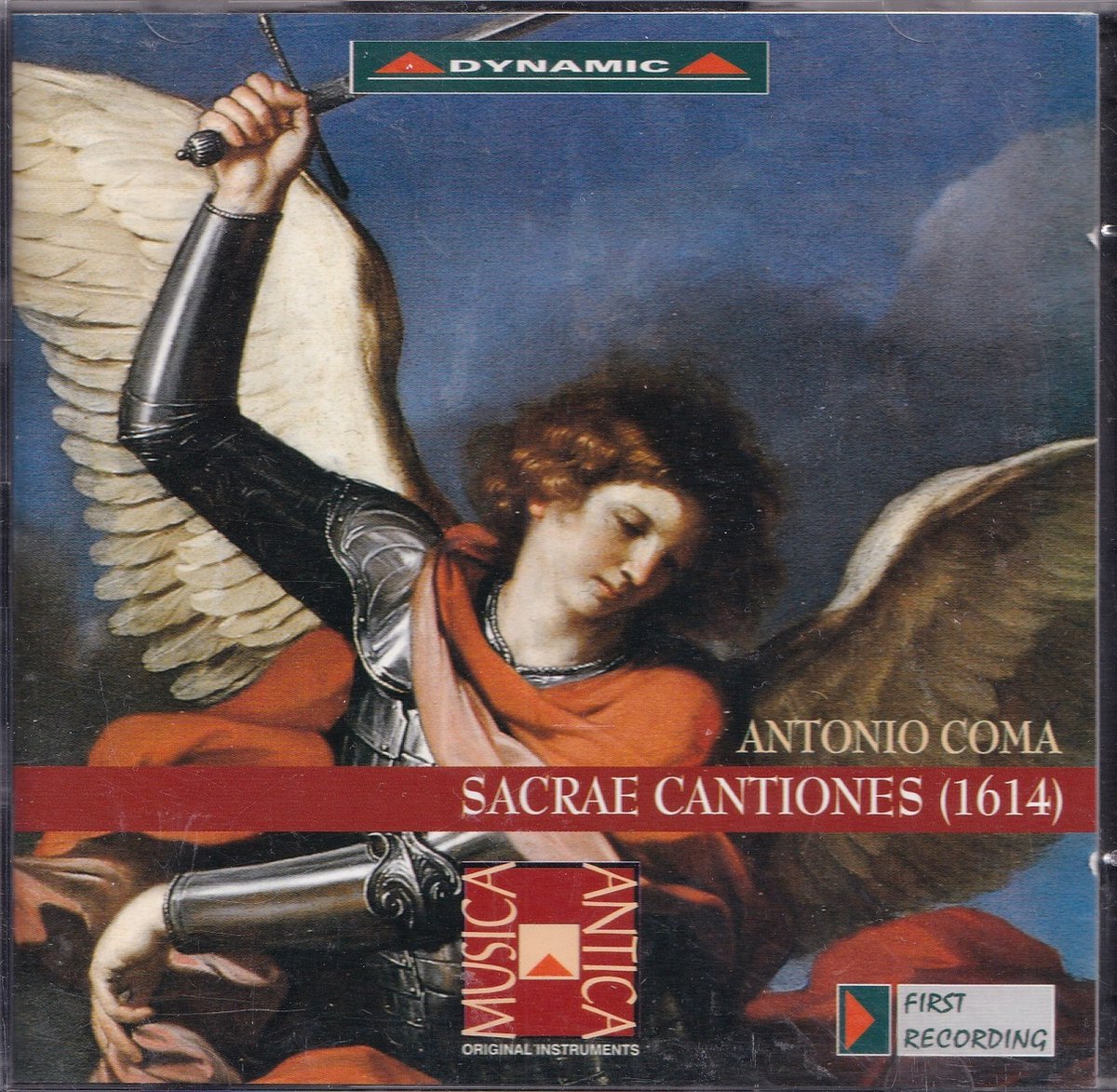 2CD Sacrae Cantiones - Antonio Coma - Diverse artiesten o.l.v. Francesco Tasini (orgel)