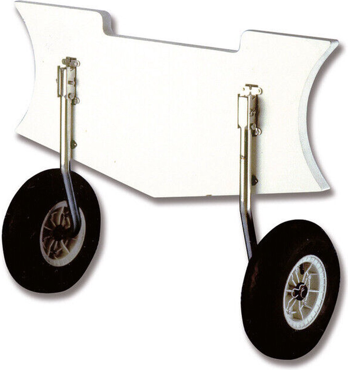 Allpa opklapbare RVS Transportwielen voor Rubberboot maximaal 100kg | O0836062