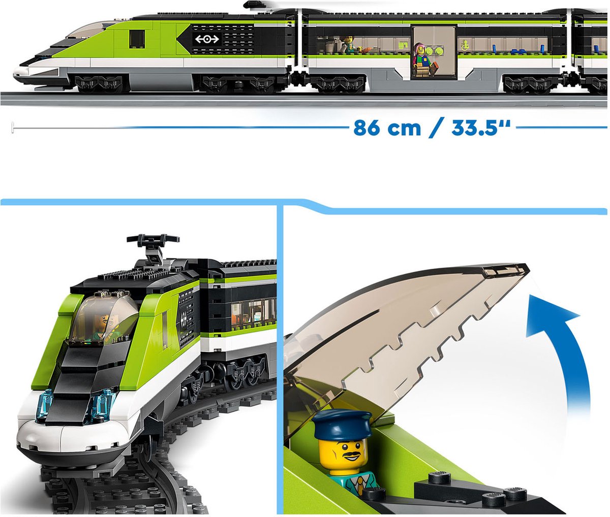 LEGO City Treinen Passagierssneltrein - 60337 — afbeelding 9