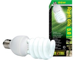 Exo Terra Reptile UVB 100 - Terrarium Verlichting - 25W