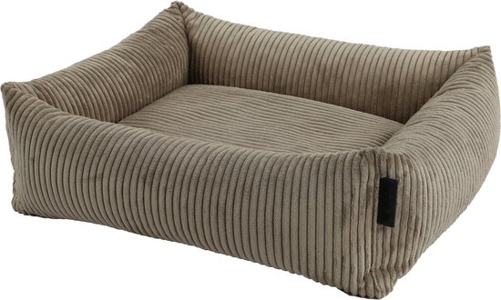 Wooff Cocoon Rib Taupe - Hondenmand - 70x60x20 cm