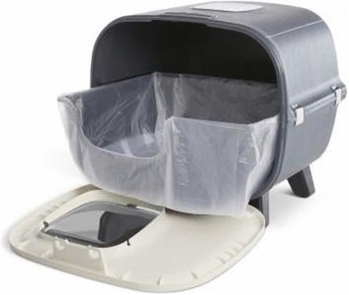 Bol.com Savic Kattenbakzak Mira - Kattenbakaccessoires - 52x41x22 cm Transparant Plastic Zakjes Voor Kattentoilet aanbieding