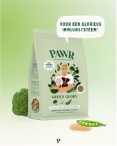 Pawr Plantaardig Green Glory - Hondenvoer - Broccoli Erwt Courgette 750 g Glutenvrij - Sojavrij