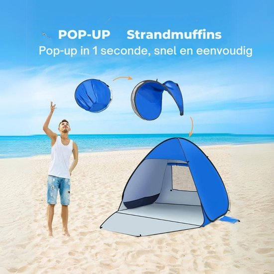 Strandtent uv Bescherming van Deryan — afbeelding 3