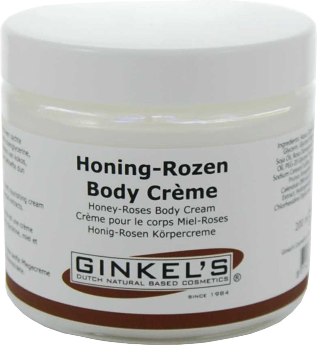 Ginkel'S Honing Rozen Bodycrem