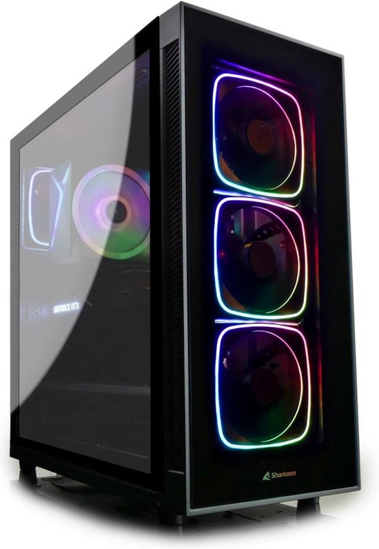 AMD Ryzen 7 5700X3D High-End Game PC - RTX 4080 SUPER 16GB - ASUS Rog Strix - 32GB RGB RAM - 1TB M2.0 Gen4 - Wifi 6.0/Bluetooth 5.2 - Sharkoon TG6