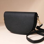 Sac Bandoulière TOM TAILOR Alessa Saddle Bag - Noir, 100% Polyuréthane - Neuf Avec étiquettes