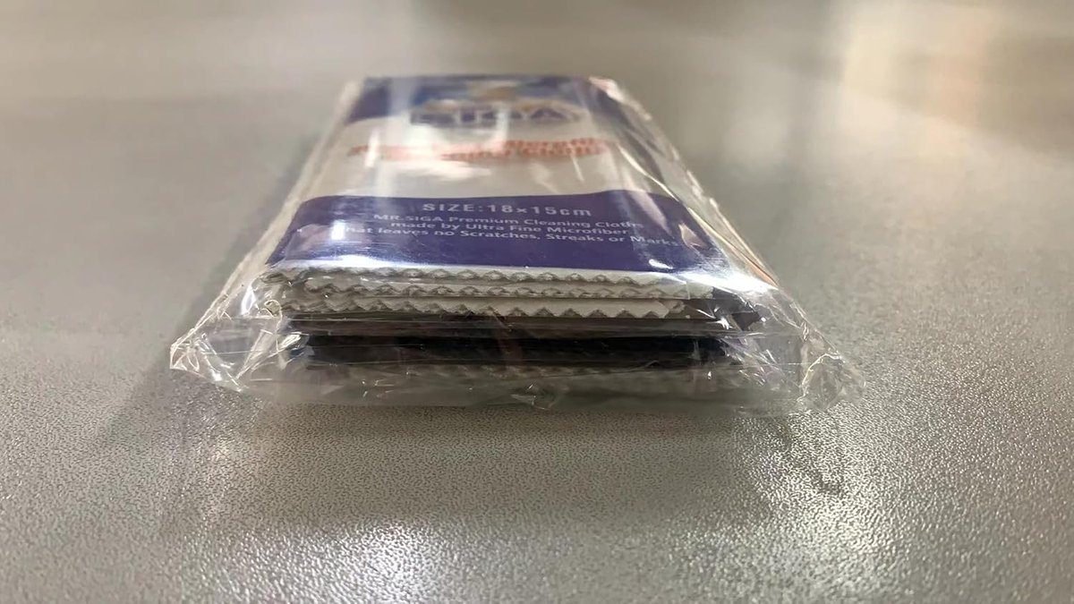 Chiffons Microfibre MR.SIGA Lot De 6 - Nettoyage Écrans Et Lunettes