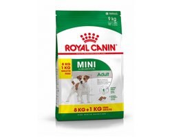 Royal Canin Mini Adult - Hondenvoer - Kleine Rassen - 8+1 kg Bonusbag