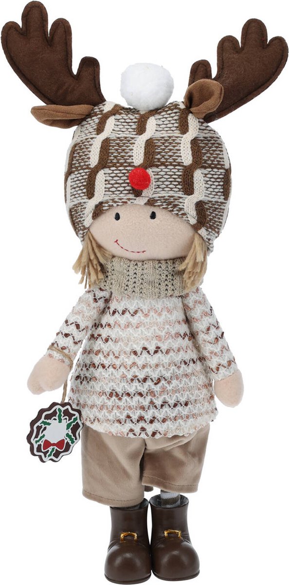 Pluche kerstdecoratie, 47 cm