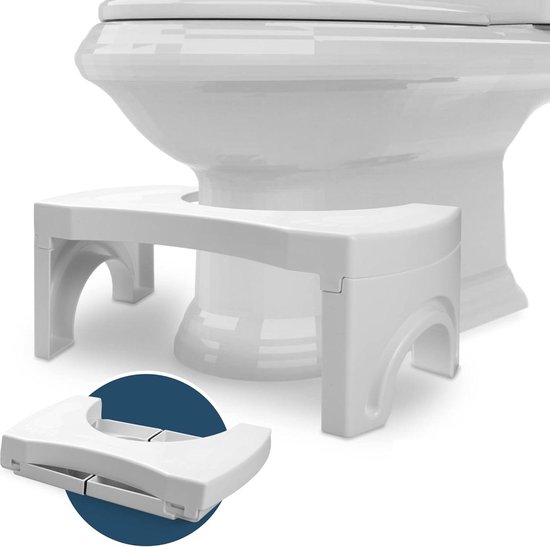 wc krukje XL - toiletkrukje - wc opstapje - wc krukje voor de juiste
