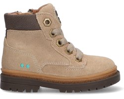 BunniesJR 224700-408 Jongens Biker Boots - Taupe - Nubuck - Veters