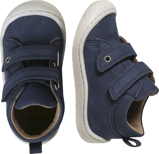Vertbaudet Bottillons scratchés cuir souple bébé premiers pas