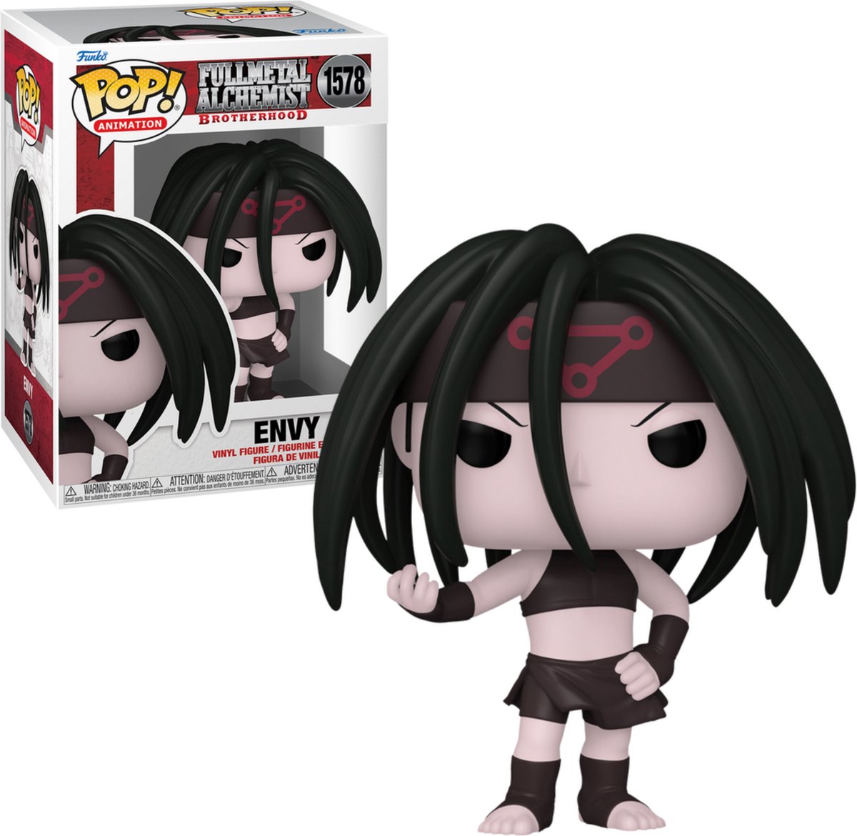 Funko anime figuur Envy Fullmetal Alchemist Brotherhood verzamelitem.