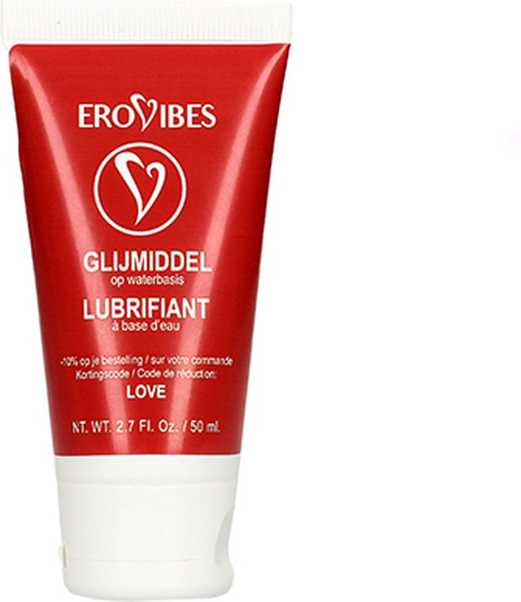 Goedkoopste Erovibes - Glijmiddel Waterbasis - Tube - 50 ml