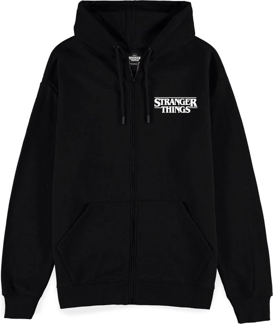 Stranger Things - Gilet Fireball avec capuche - XL - Zwart