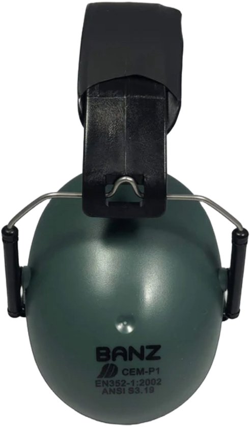 Banz Kids (3+) Gehoorbescherming Dark Green