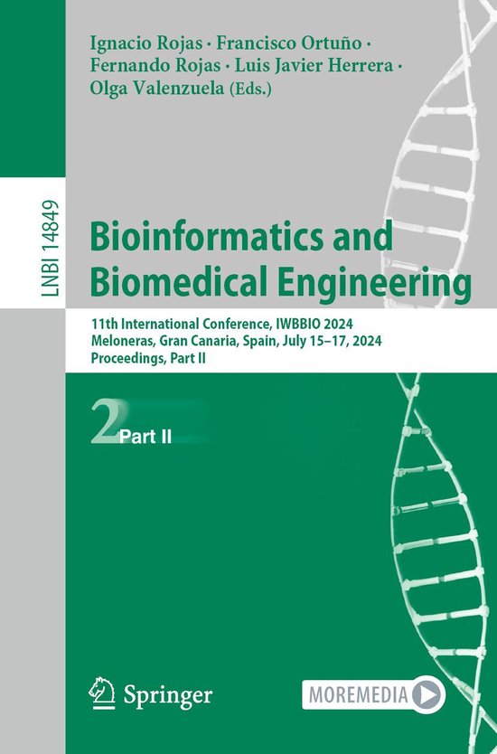 Lecture Notes in Computer Science 14849 - Bioinformatics and ... - cover