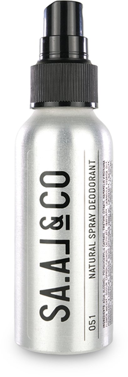 Goedkoopste SA.AL&CO 051 Natuurlijke Deodorant Spray - 24u Bescherming - Salie, Hamamelis en Lavendel - Unisex - 100ml