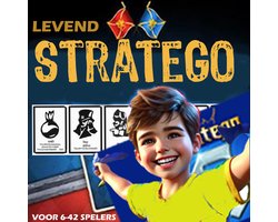 Levend Stratego - Actiespel - Spannend om buiten te spelen! - 7-99 jaar