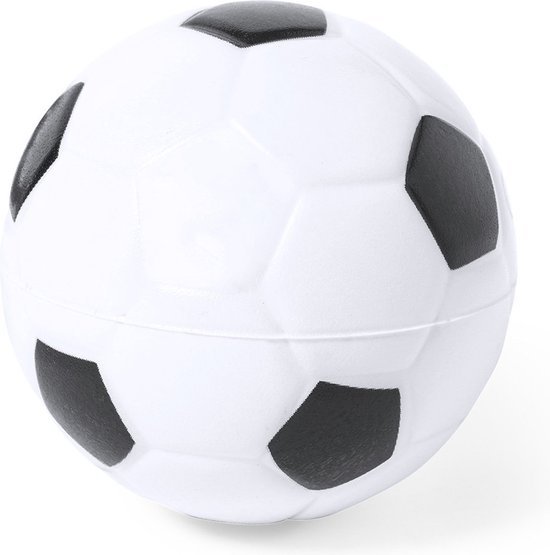 Stressbal voetbal - 6 cm - knijpbal - verbeter de focus - rustgevend