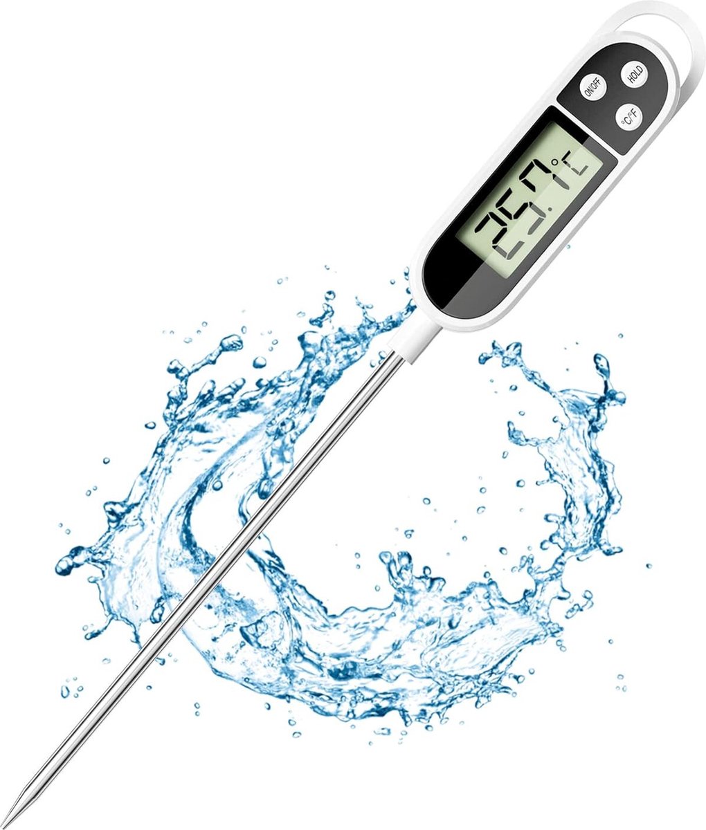 Lexium Vleesthermometer draadloos - Vleesthermometer bluetooth - Vleesthermometer digitaal - Digitale BBQ Thermometer Draadloos - Keukenthermometer
