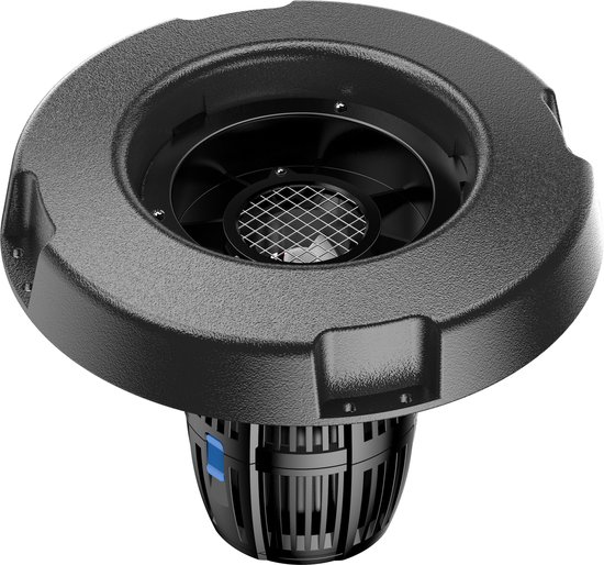 BluGarda BluFountain 20.000 - Drijvende Beluchtingsfontein voor vijver - Kelk fontein met propellerwaaier - Vijverbeluchter zuurstof - Vijverfontein - Zwart - 20.000 l/u - 90 watt