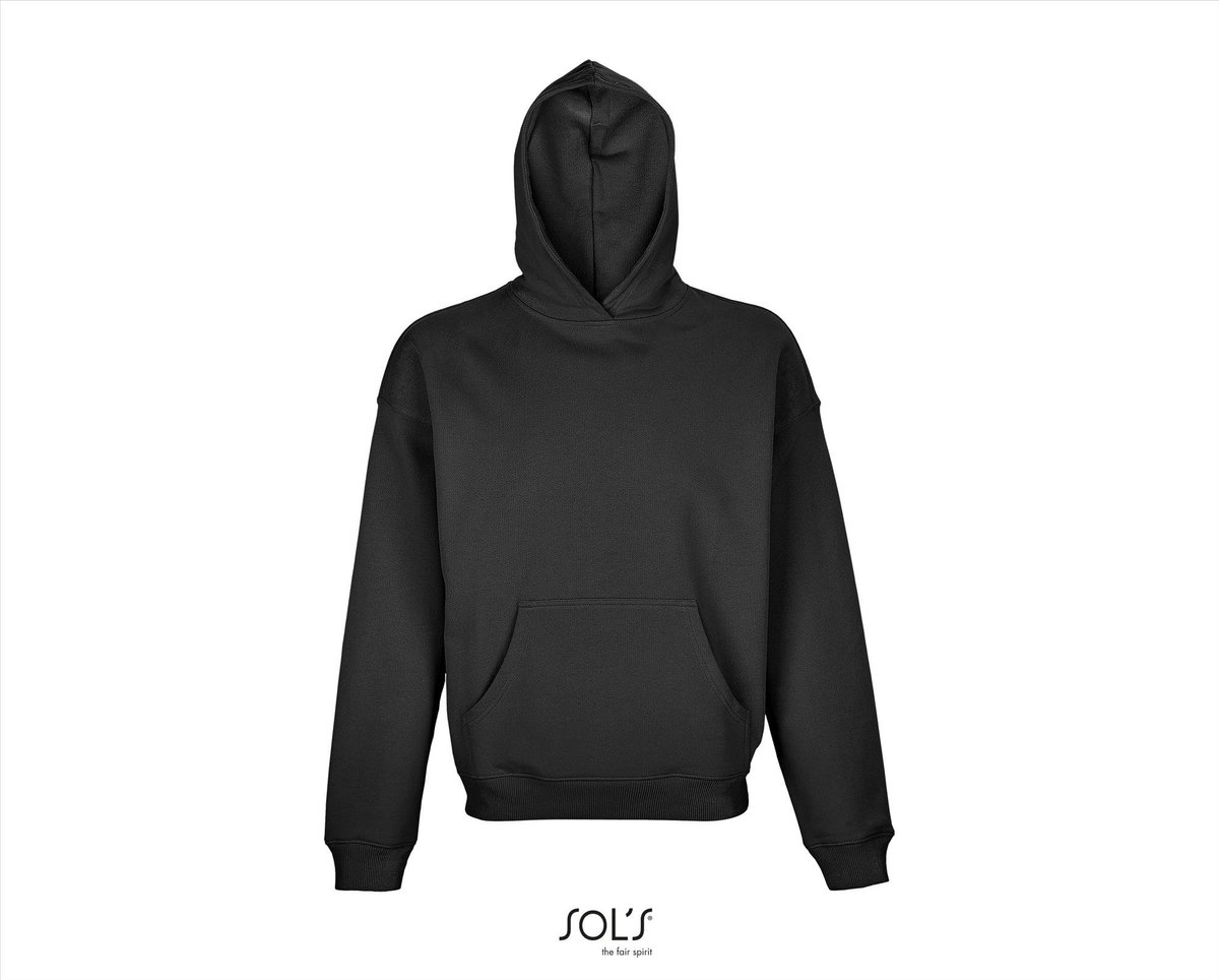 SOL'S Unisex Connor Oversized Hoodie L03813 - Black - XXL